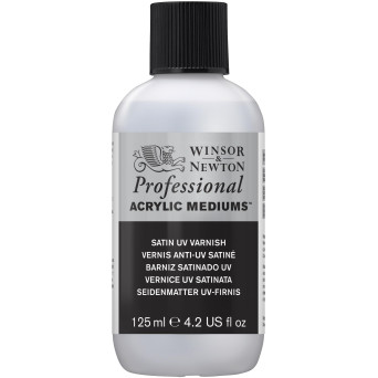 Varnish Satin UV for acrylics Professional - Winsor & Newton - 125 ml