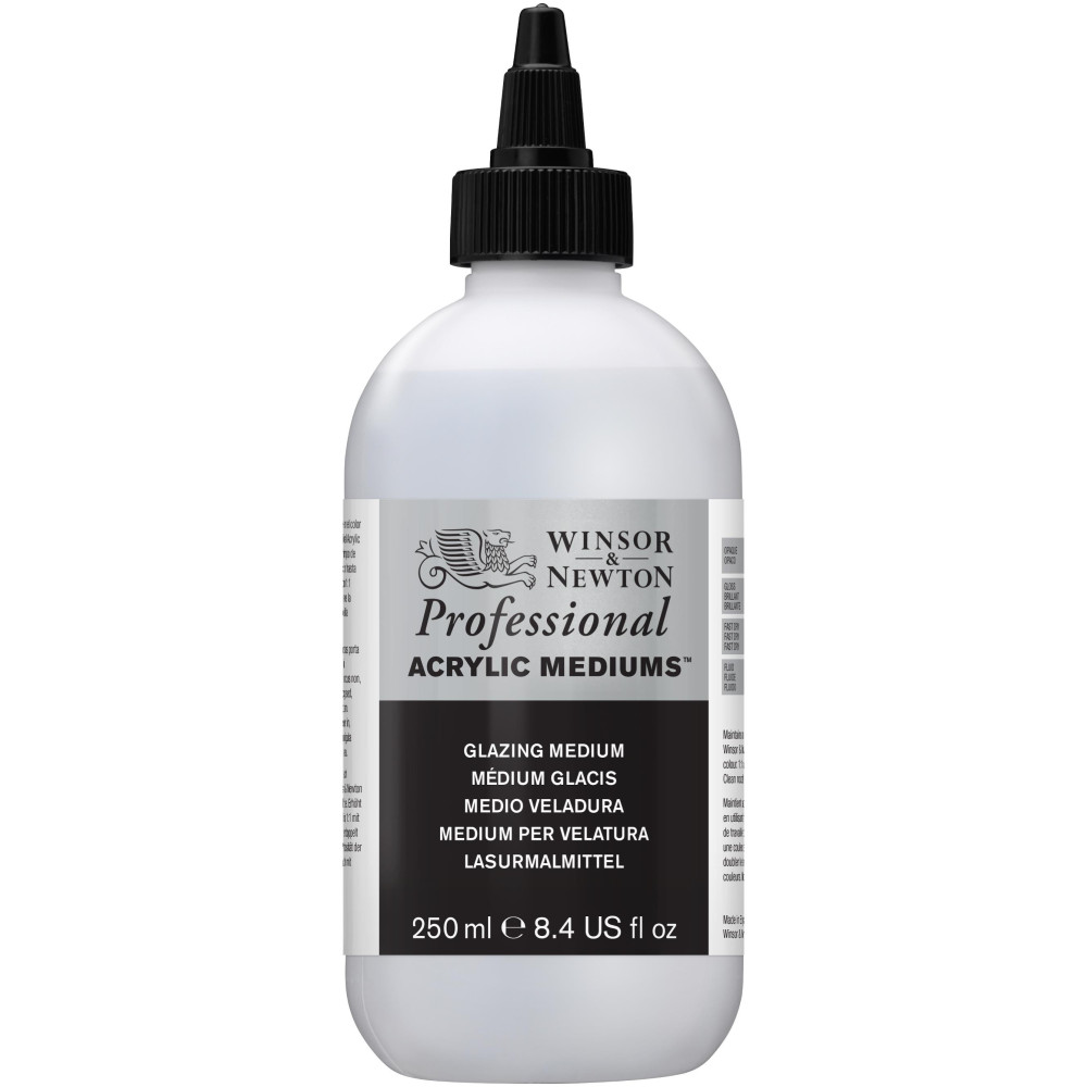 Medium do farb akrylowych Glazing - Winsor & Newton - 250 ml