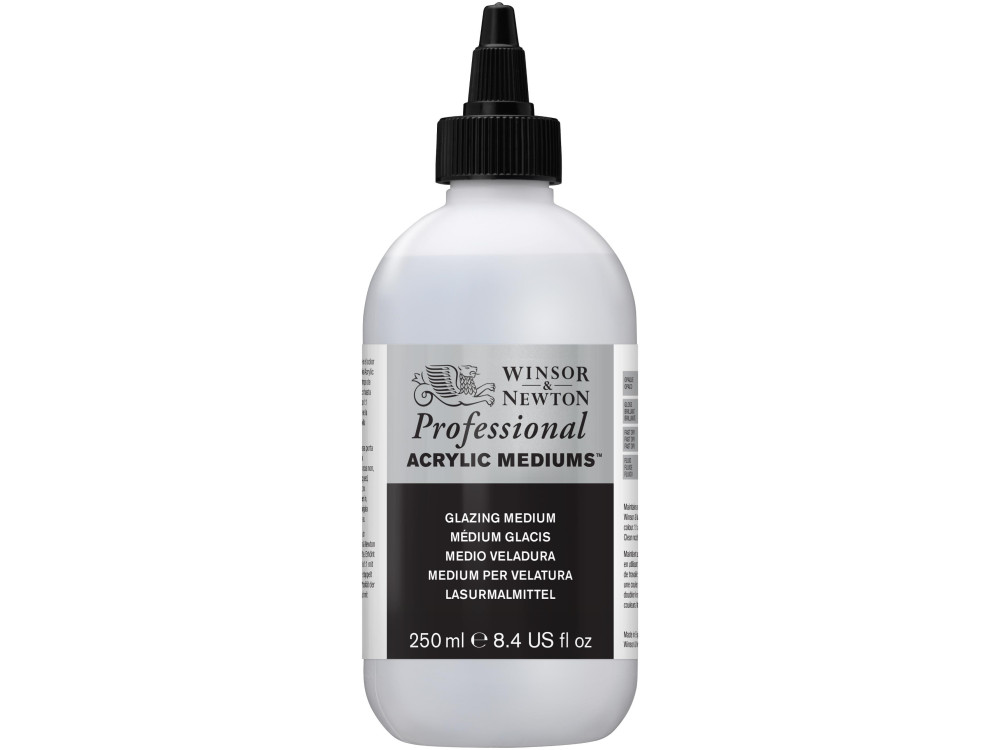 Medium do farb akrylowych Glazing - Winsor & Newton - 250 ml