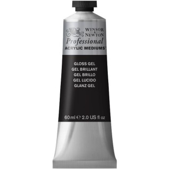 Medium do farb akrylowych Professional - Winsor & Newton - połysk, 60 ml