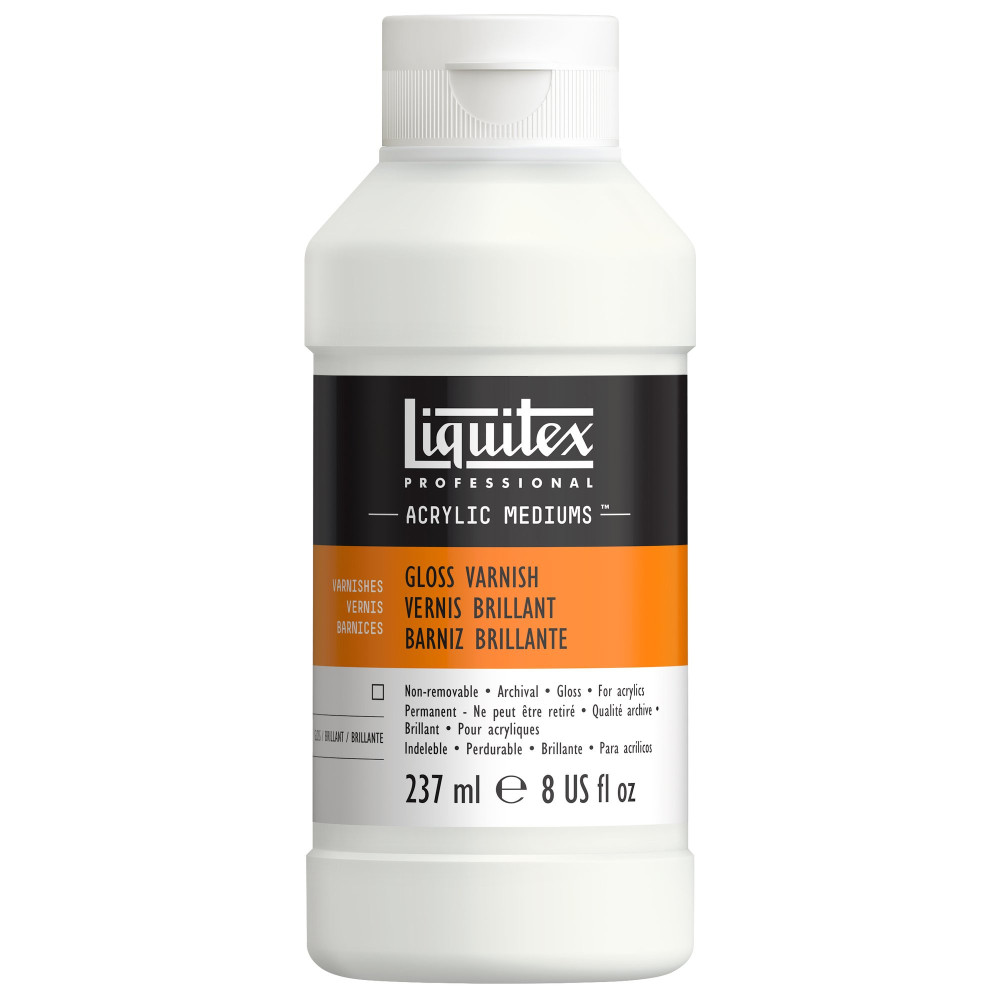 Gloss Varnish for acrylics - Liquitex - 237 ml