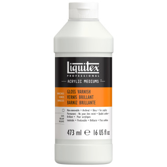 Gloss Varnish for acrylics - Liquitex - 473 ml