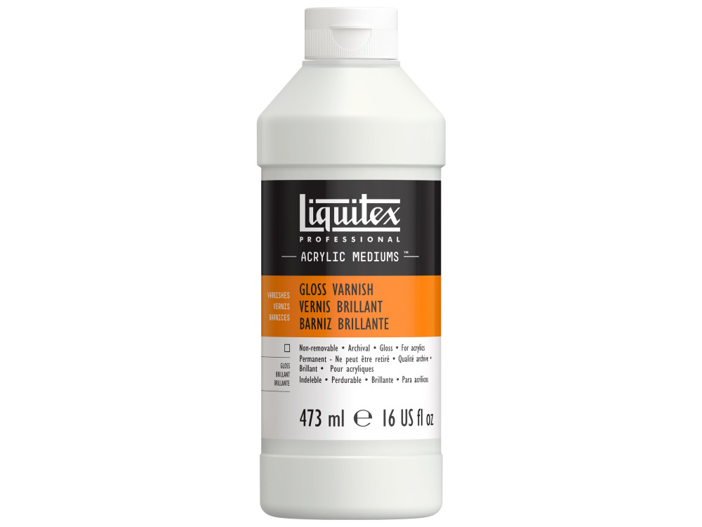 Gloss Varnish for acrylics - Liquitex - 473 ml