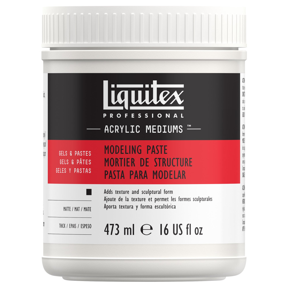 Pasta modelująca do farb akrylowych i olejnych - Liquitex - 473 ml