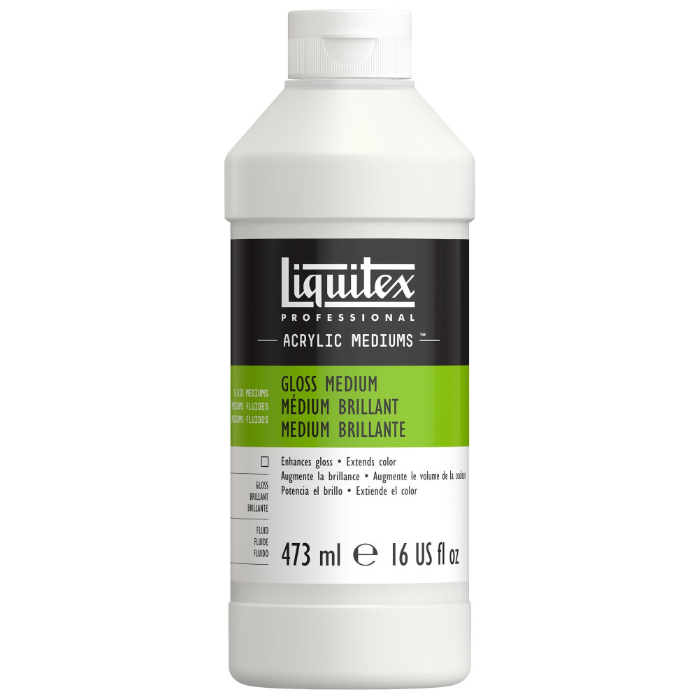 Gloss Medium for acrylics - Liquitex - 473 ml