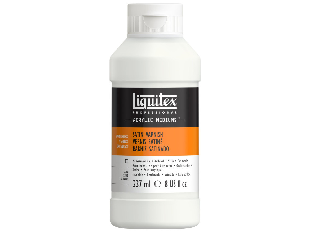 Satin Varnish for acrylics - Liquitex - 237 ml