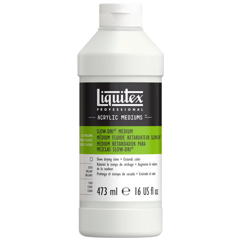 Slow-Dri Medium for acrylics - Liquitex - 473 ml