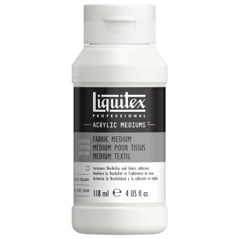 Medium do farb akrylowych Fabric Medium - Liquitex - 118 ml