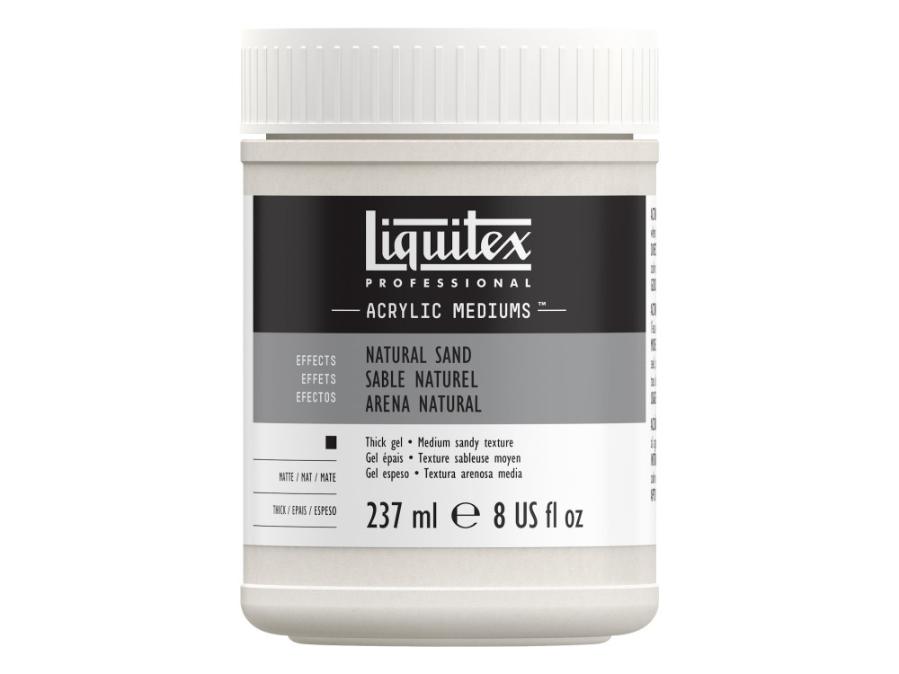 Natural Sand Effect Medium for acrylics - Liquitex - 237 ml