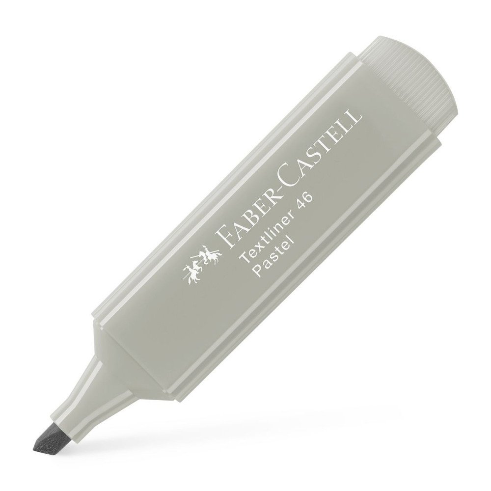 Pastel textliner, highlighter - Faber-Castell - Grey