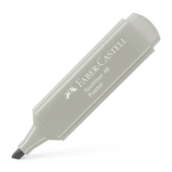 Zakreślacz pastelowy - Faber-Castell - szary