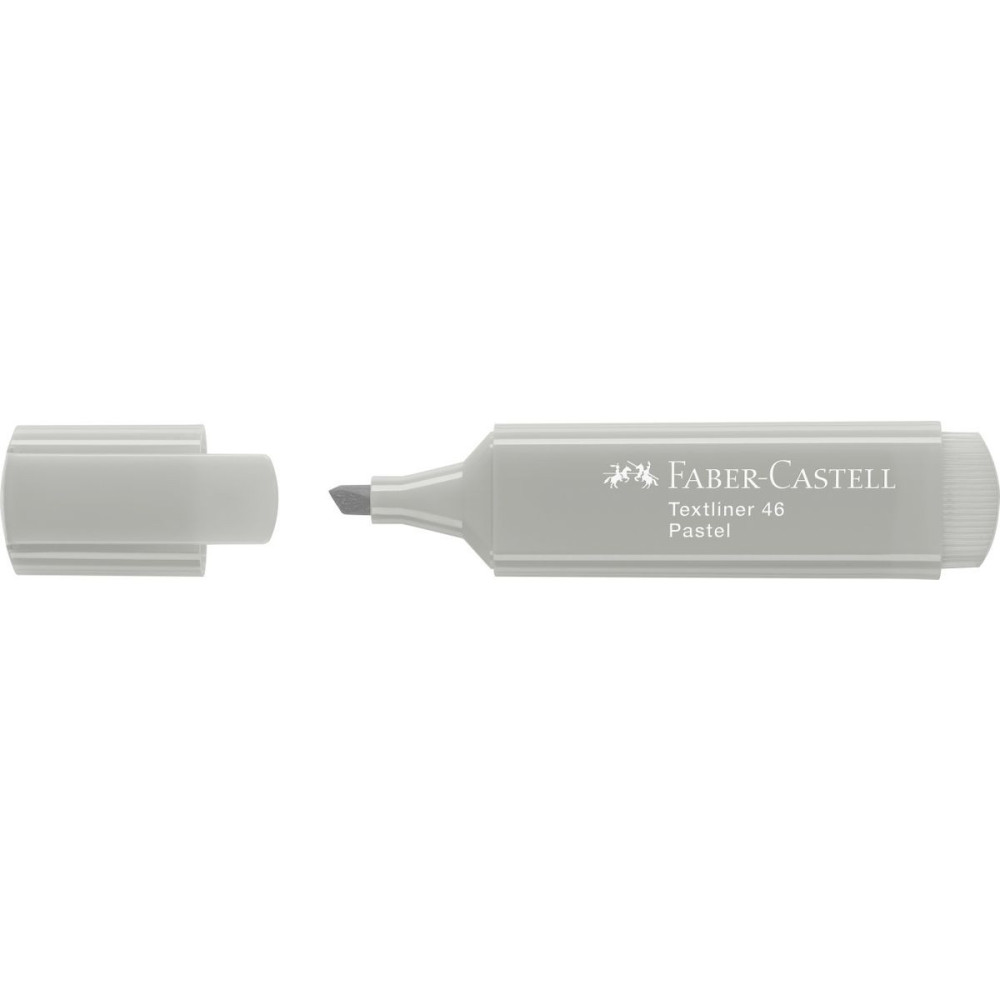 Pastel textliner, highlighter - Faber-Castell - Grey