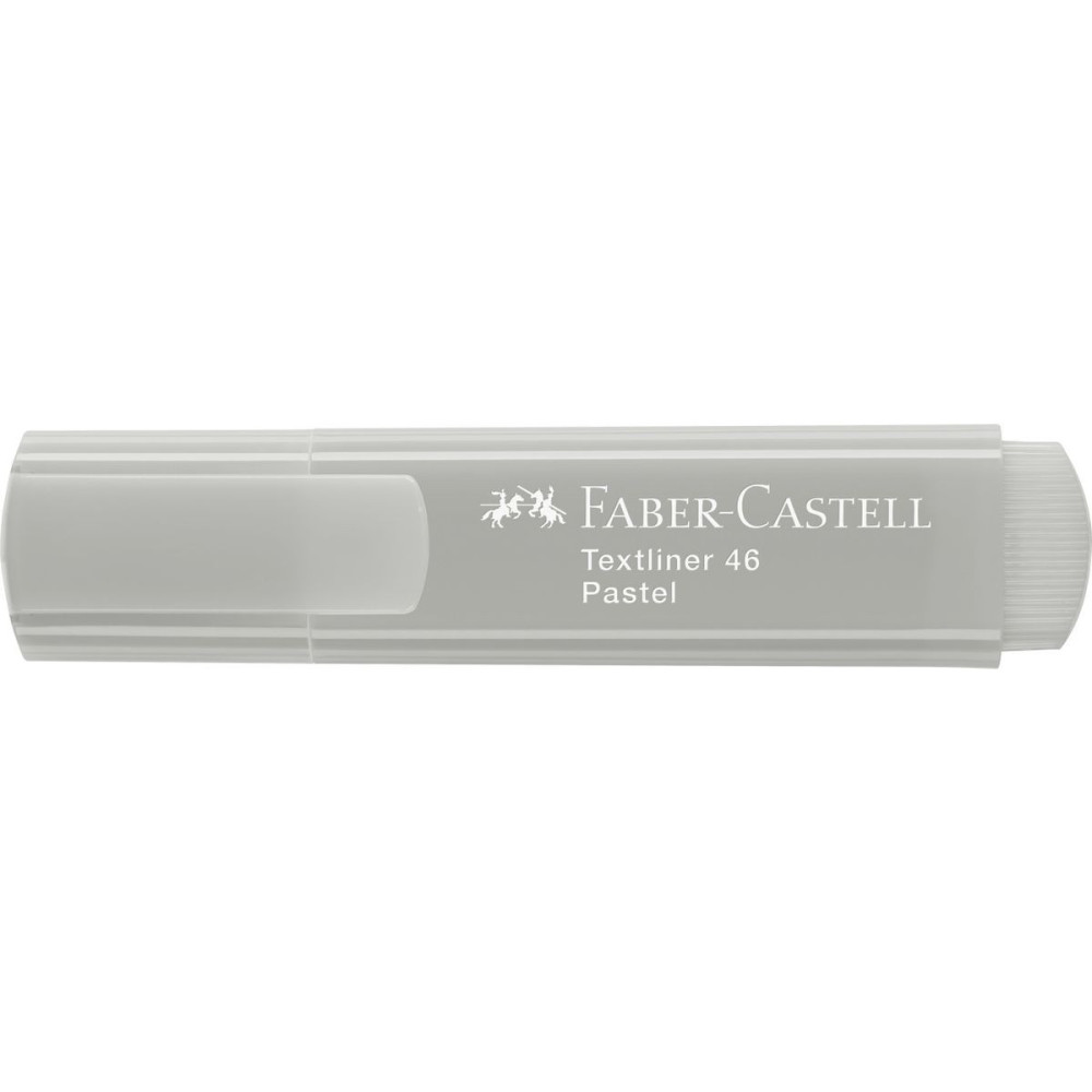 Pastel textliner, highlighter - Faber-Castell - Grey