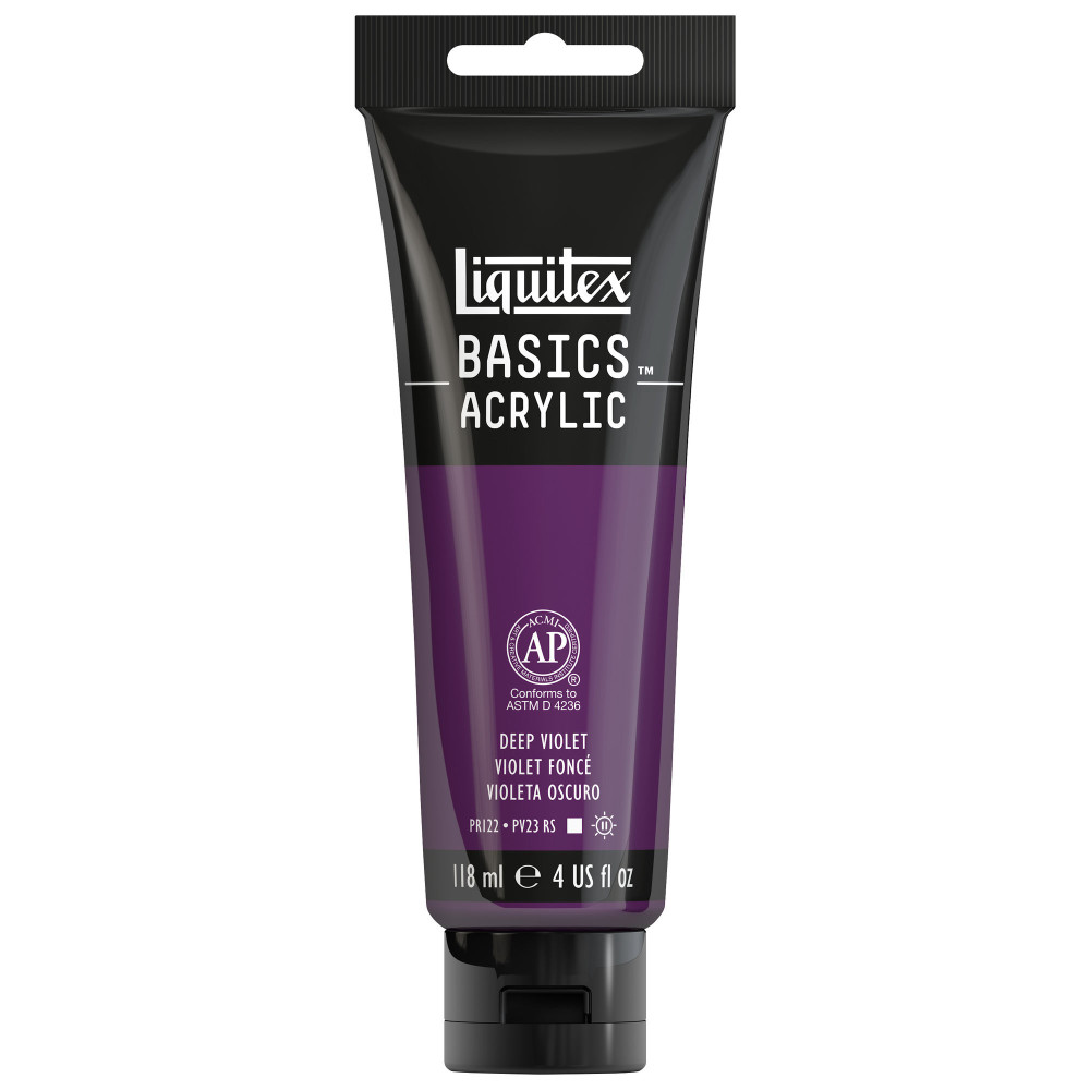 Farba akrylowa Basics Acrylic - Liquitex - 115, Deep Violet, 118 ml