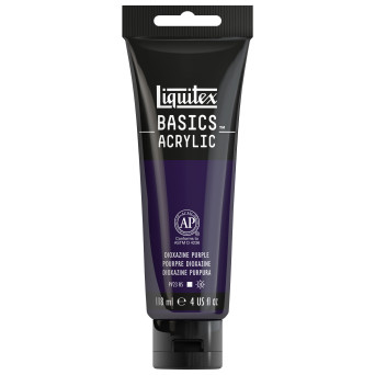 Basics Acrylic paint - Liquitex - 186, Dioxazine Purple, 118 ml