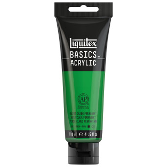 Basics Acrylic paint - Liquitex - 312, Light Green Permanent, 118 ml