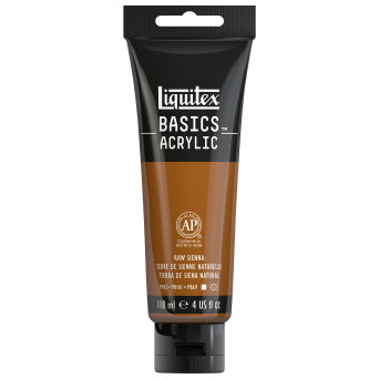 Farba akrylowa Basics Acrylic - Liquitex - 330, Raw Sienna, 118 ml