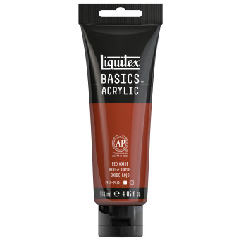 Farba akrylowa Basics Acrylic - Liquitex - 335, Red Oxide, 118 ml