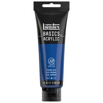 Basics Acrylic paint - Liquitex - 420, Primary Blue, 118 ml