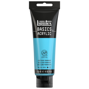 Basics Acrylic paint - Liquitex - 770, Light Blue Permanent, 118 ml