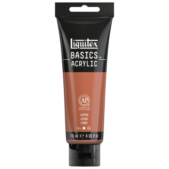 Farba akrylowa Basics Acrylic - Liquitex - 053, Copper, 118 ml