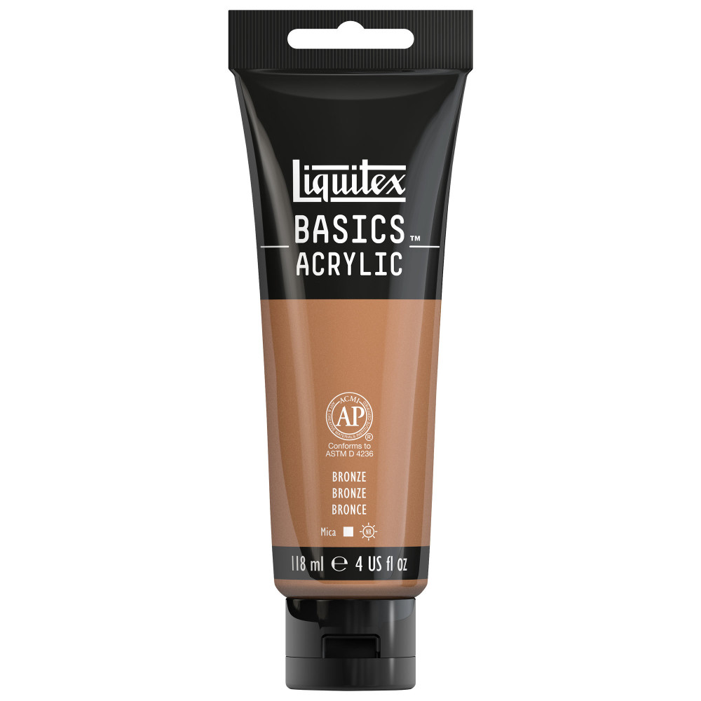 Basics Acrylic paint - Liquitex - 054, Bronze, 118 ml