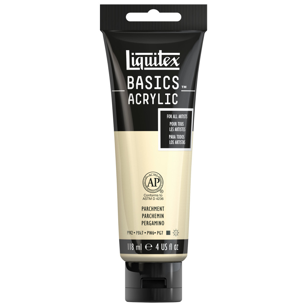 Farba akrylowa Basics Acrylic - Liquitex - 436, Parchment, 118 ml
