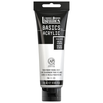 Basics Acrylic paint - Liquitex - 430, Transparent Mixing White, 118 ml