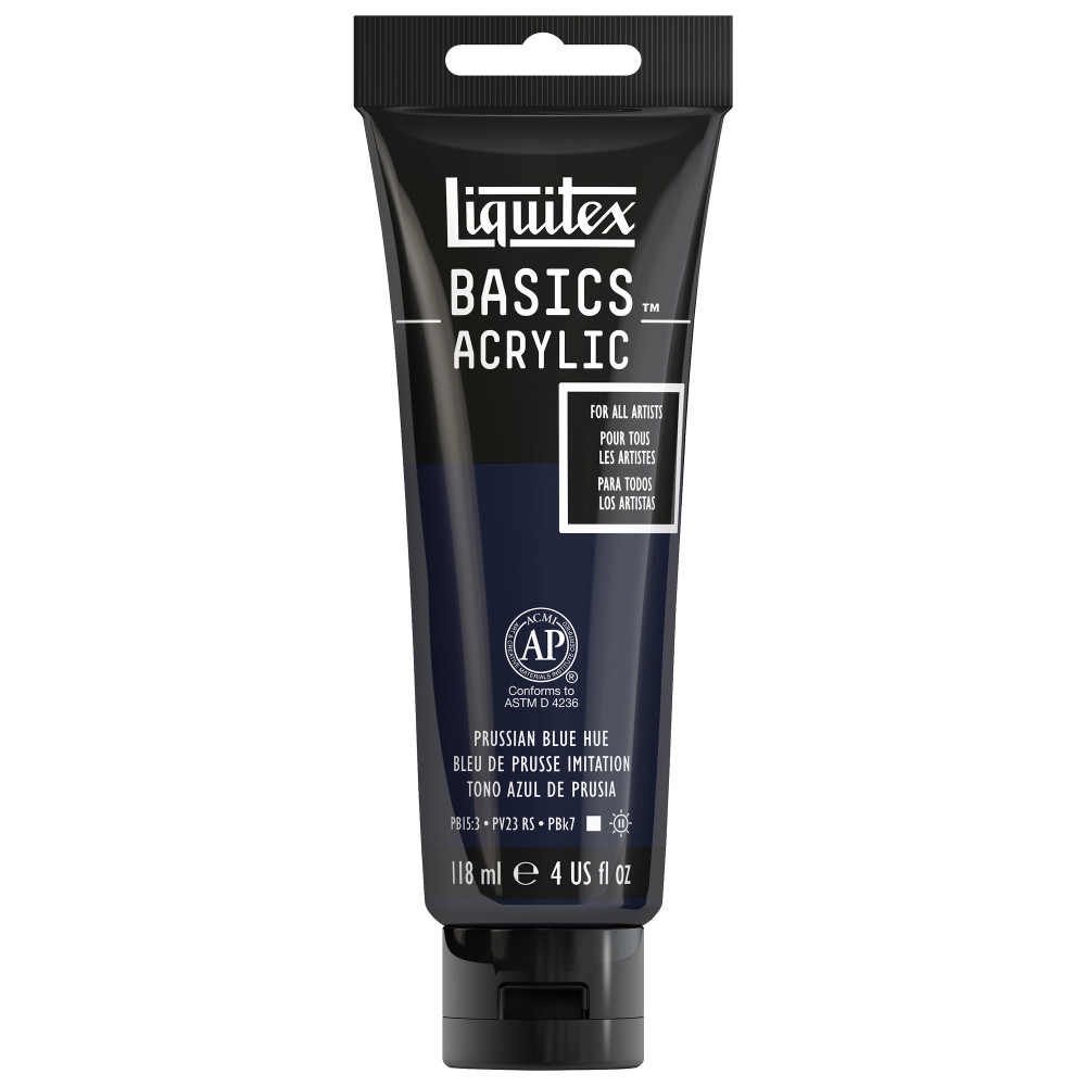 Farba akrylowa Basics Acrylic - Liquitex - 320, Prussian Blue Hue, 118 ml
