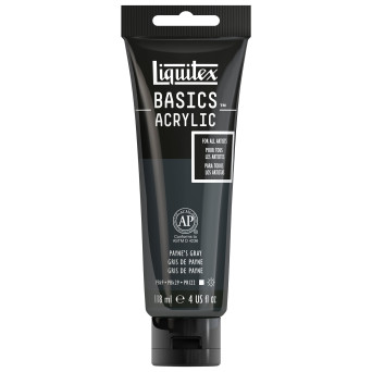 Basics Acrylic paint - Liquitex - 310, Payne's Gray, 118 ml