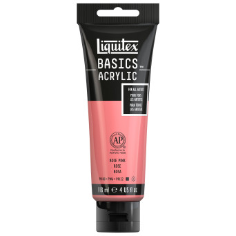Farba akrylowa Basics Acrylic - Liquitex - 048, Rose Pink, 118 ml