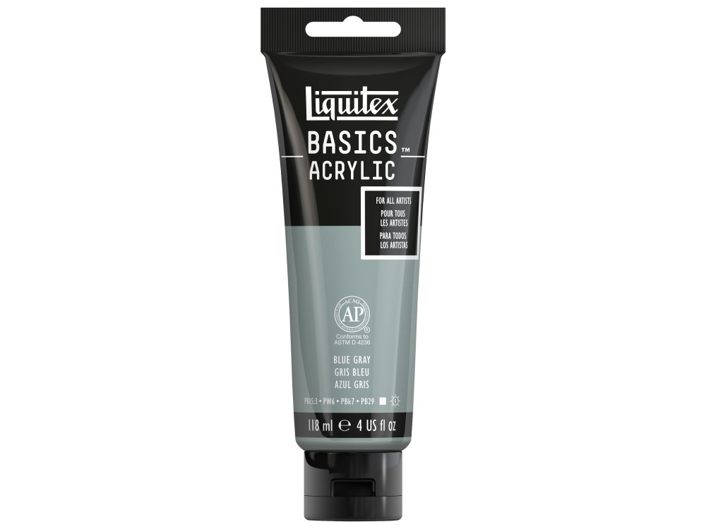 Basics Acrylic paint - Liquitex - 142, Blue Gray, 118 ml
