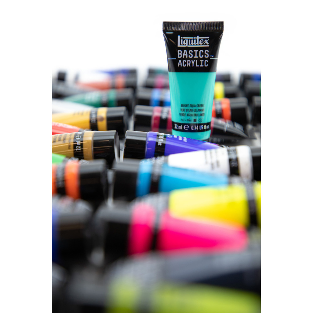 Zestaw farb Basics Acrylic - Liquitex - 72 kolory x 22 ml
