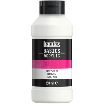Varnish for Basics Acrylic paints - Liquitex - matte, 250 ml