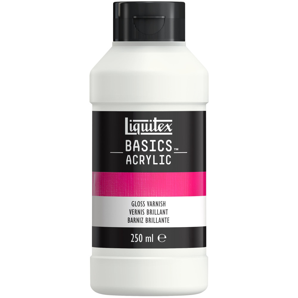 Gloss Varnish for Basics Acrylic paints - Liquitex - 250 ml