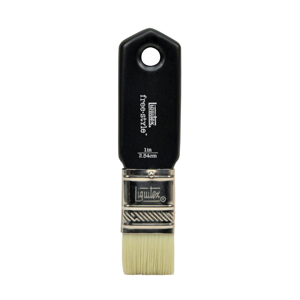 Paddle, synthetic brush free-style - Liquitex - short handle, 1''