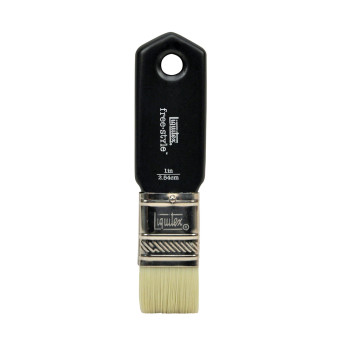 Paddle, synthetic brush free-style - Liquitex - short handle, 1''