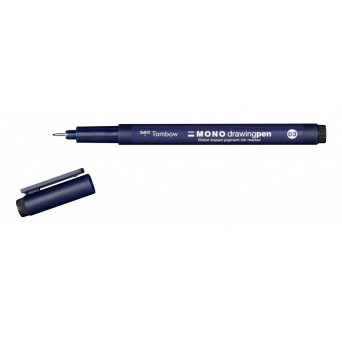 Cienkopis Mono Drawing Pen 03 - Tombow - czarny, 0,35 mm