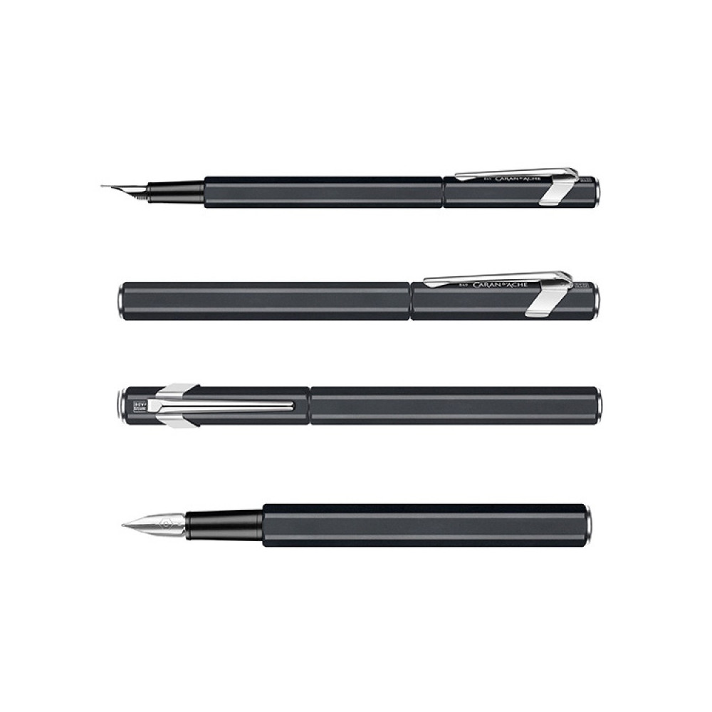 Fountain pen 849 - Caran d'Ache - black, M