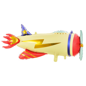 Foil balloon Plane - 91 x 39 cm