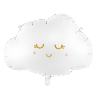 Foil balloon Cloud - white, 51 x 35,5 cm