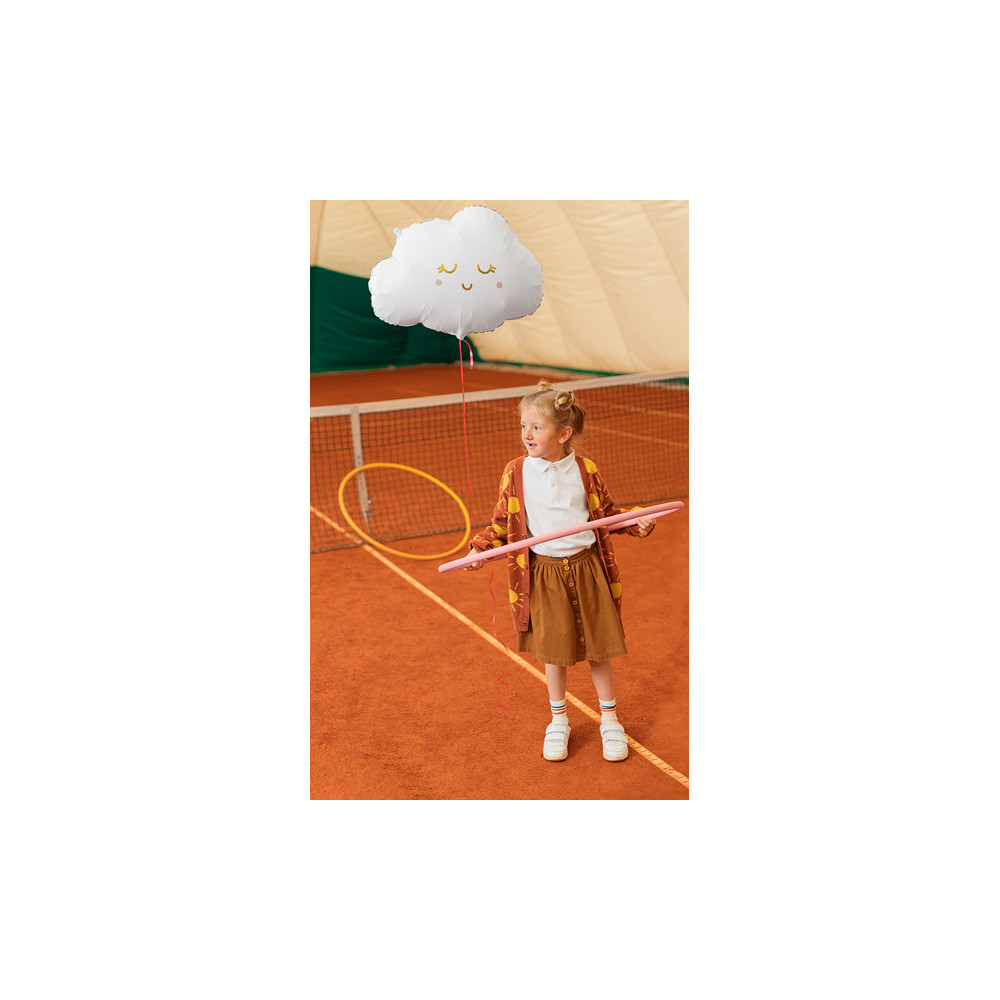 Foil balloon Cloud - white, 51 x 35,5 cm