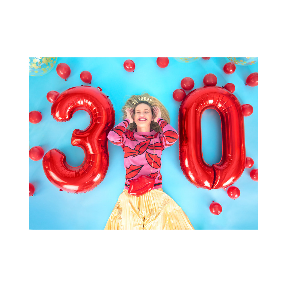 Opaska na głowę 30 Today - złota