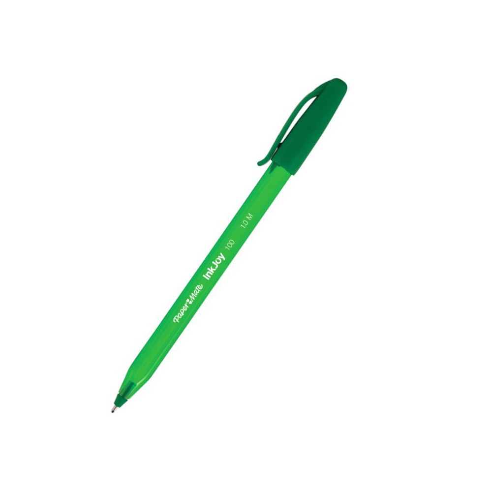 Długopis InkJoy 100 - Paper Mate - zielony, 1 mm