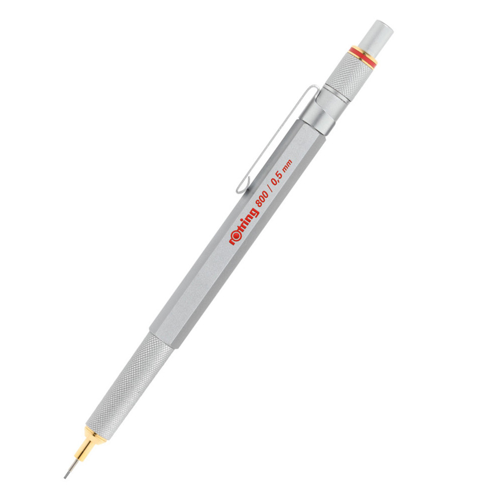 Tikky 800 gravity pencil - Rotring - silver, 0,5 mm