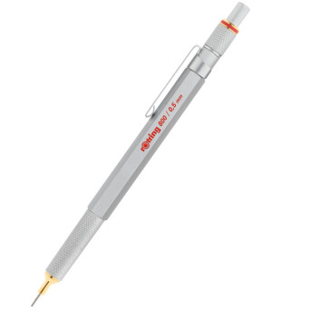 Tikky 800 gravity pencil - Rotring - silver, 0,5 mm