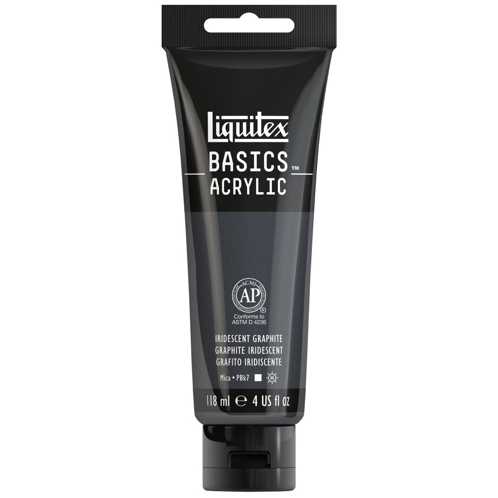 Basics Acrylic paint - Liquitex - 049, Iridescent Graphite, 118 ml
