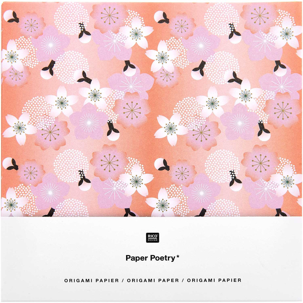 Papier origami Sakura Cherry Blossom - Paper Poetry - 70 g, 50 ark.