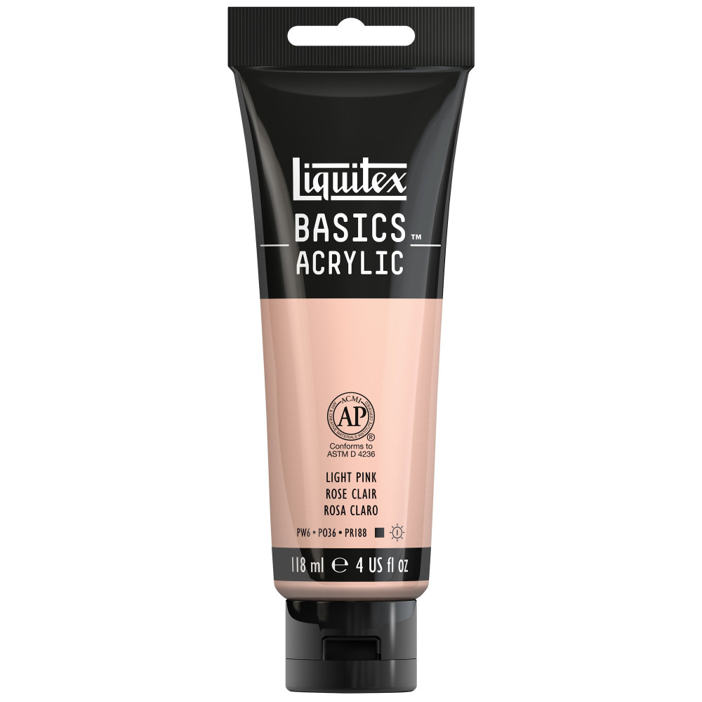 Basics Acrylic paint - Liquitex - 810, Light Pink, 118 ml
