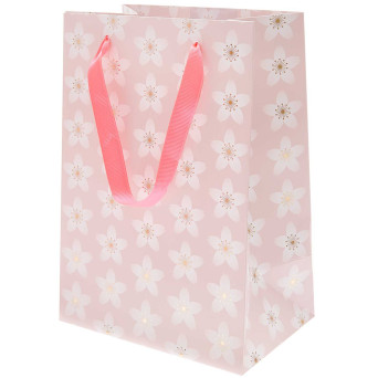 Torba prezentowa Sakura - Rico Design - różowa, 18 x 26 x 12 cm
